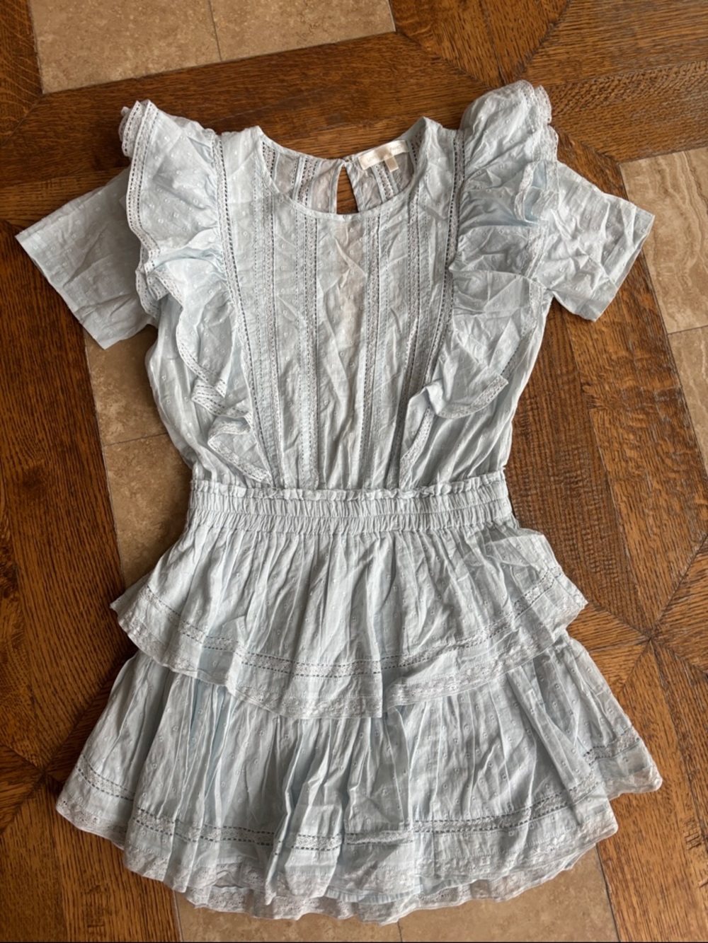Natasha Heritage Mini Dress From LoveShackFancy (Discontinued color)